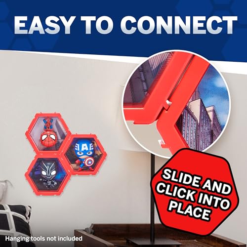 WOW! PODS - Figurine 4D Marvel Spider-Man, figurine unique à collectionner à tête branlante qui éclate de leur monde dans le vôtre, affichage mural ou étagère, jouets et cadeaux Marvel, série 1 n° 411