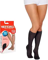 Meia de Compressão Kendall 3/4 15-20mmHg com ponteira 1671