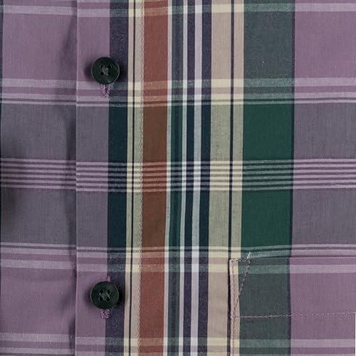 Image of 7-DAYS Men's Premium Check Shirt - 100% Cotton, Tailored Fit (Between Slim & Regular), Full Sleeve, with Pocket - Smart Office & Casual Look