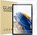Succtopy Lot de 2 Protection Écran Samsung Galaxy Tab A8 10.5" 2021 9H Dureté Anti Rayures Film de Protection en Verre Trempé Galaxy Tab A8 2021 SM-X200/ SM-X205