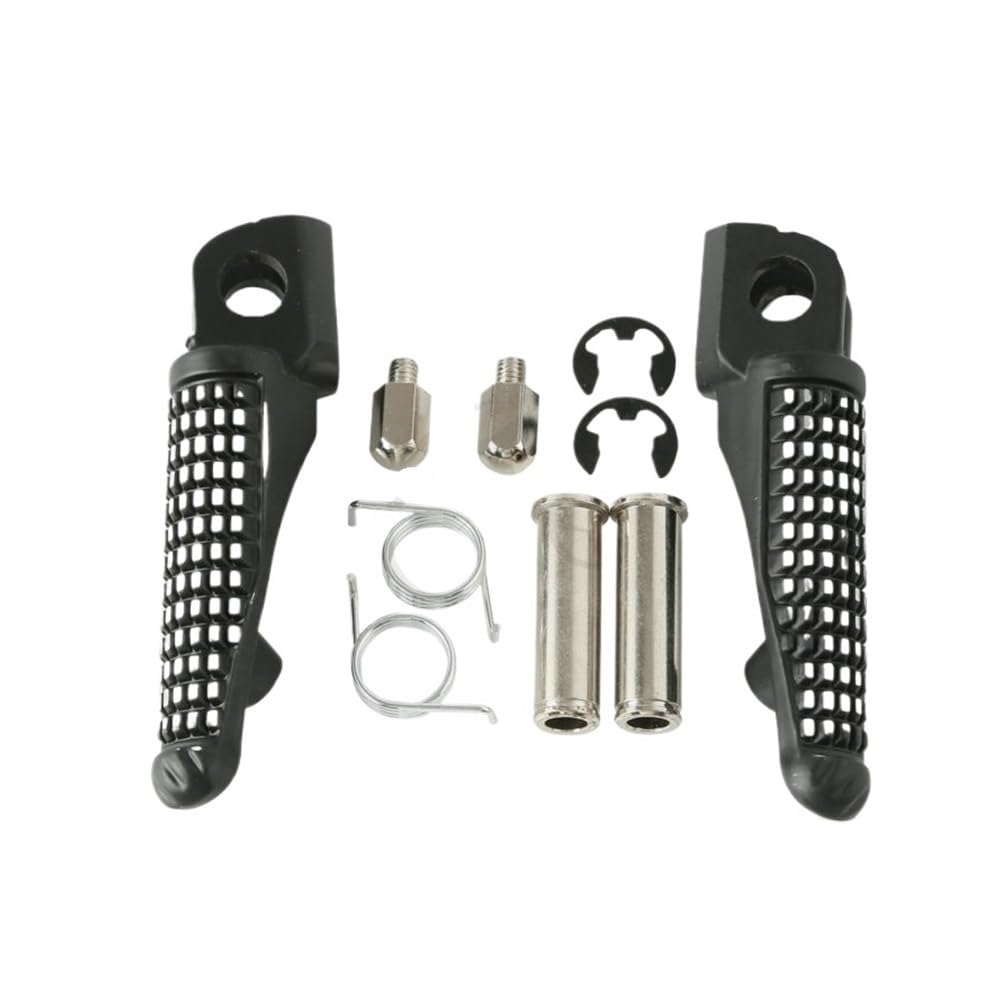 Repose-Pieds Avant Moto Qiilu Pour ZX-6R, ZX-10R, Z1000, Z750 – Aluminium CNC, Confort & Look Racing