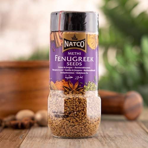 Natco Foods Methi Fenugreek Seeds 100g Jar - Chilli Wizards