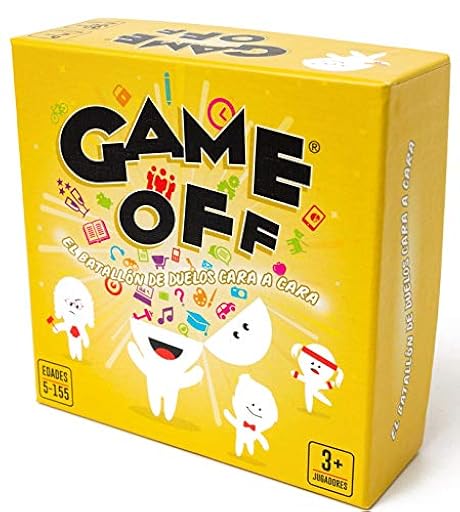 Game Off - El Batallón de Duelos Cara a Cara | Juego de Fiesta | A Partir de 5 años | 3+ Jugadores | Tiempo de Juego de 15+ Minutos | Ya disponible en tu tienda friki favorita! En mundofriki.es!