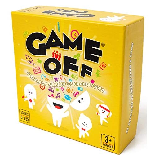 Game Off - El Batallón de Duelos Cara a Cara | Juego de Fiesta | A Partir de 5 años | 3+ Jugadores | Tiempo de Juego de 15+ Minutos