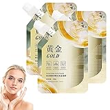 golden mask 5+ power box [Makellose Haut]: Diese Retinol Snake Venom Peptide Gold Mask reinigt die Poren und beseitigt Akneausbrüche. Verkleinert und reinigt die Poren, verbessert die Hautfeinheit und sorgt für eine makellose Haut.