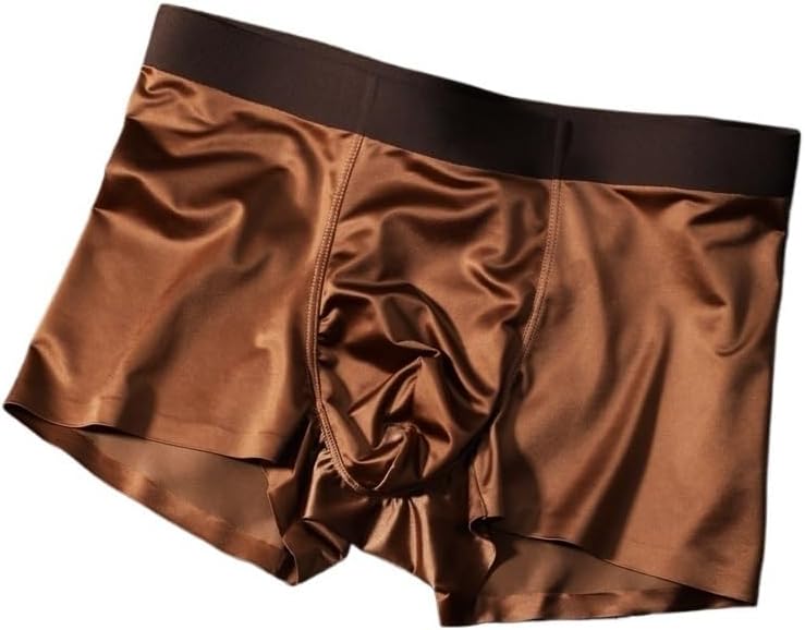 Straight-leg pants, sporty style Mid Waist Breathable Boxer Seamless Ice Men's Underwear and the all-day comfort