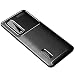 Produktbild Oppo Find X2 Pro Hülle, WindCase Karbonfaser Anti-rutsch Tasche Case Stoßfest TPU Silikon Rückseiten Objektiv Schutzhülle für Oppo Find X2 Pro Schwarz