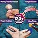 Klever Kits 180+ Magic Set- My First Magic Trick Kit- Amazing Magician Toy with Step-by-Step Video Lessons, for Kids Aged 6+ Easy Tricks of Wand and Illusion Cards by Jova