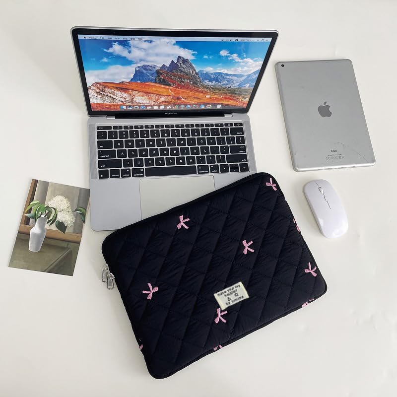 Funda para portátil de 13-14 pulgadas con diseño de lazo miniatura 5