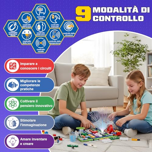 Circuiti Elettrici per Bambini, Esperimenti Scientifici per Bambini, Incl. Istruzioni Illustrate, Oltre 2000 Possibilità di Gioco, Regali Creativi per Bambini e Bambine Dagli 8 Anni In Su - Lego - Immagine 1