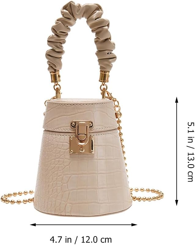 VALICLUD Alligator Pattern Bag Fashion Messenger Bag Portable Handbag Storage Bag