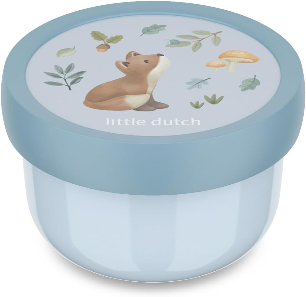 Mepal - Fruit Box Campus Little Dutch - Snack Box for Children - Dishwasher and Microwave Safe - BPA-Free - 300 ml - Fairy Garden