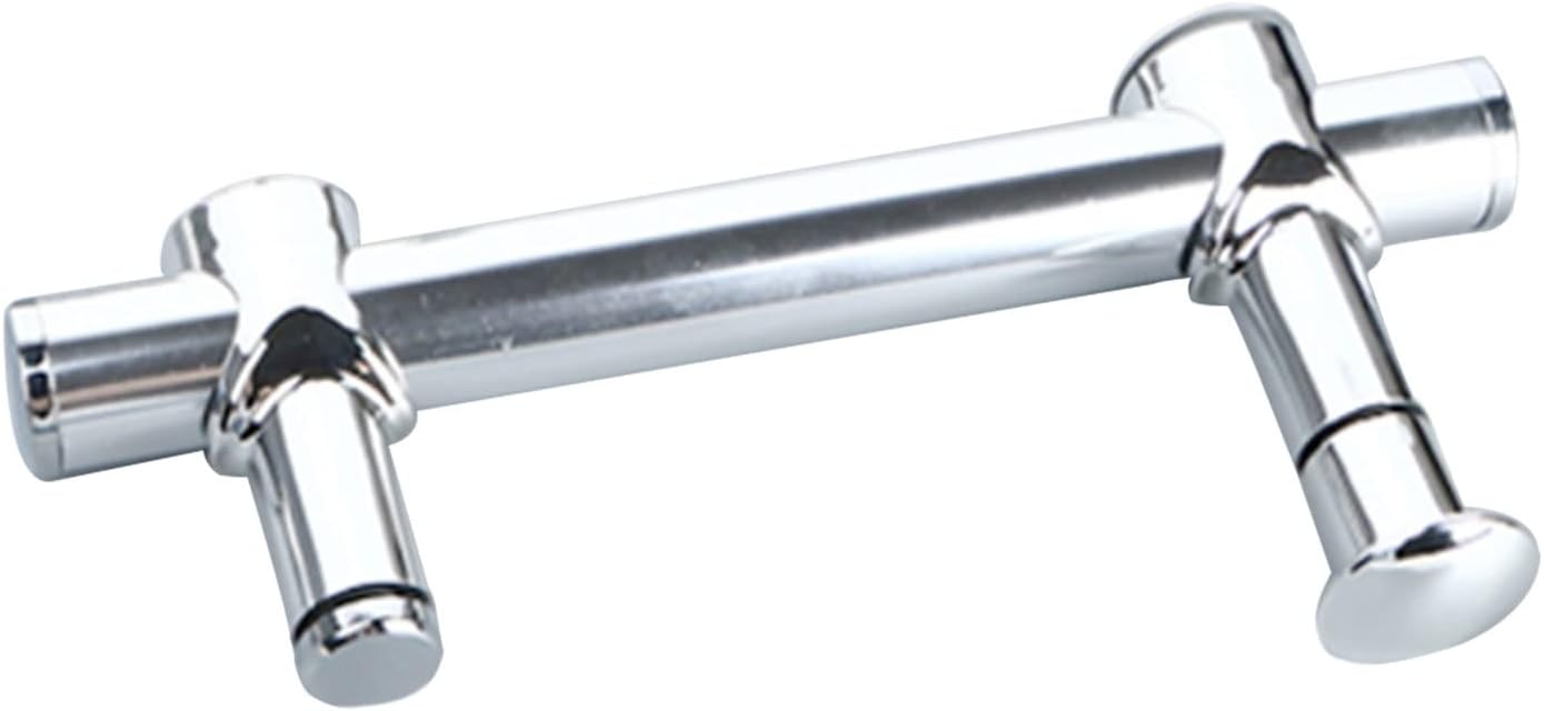 Glass Door Pull Handle Sliding Shower Doors Grab Bar Replacement Parts for Shower Enclosures Screen Internal/External Bathroom Door Knobs - Adjustable Hole Distance (Size : 145mm