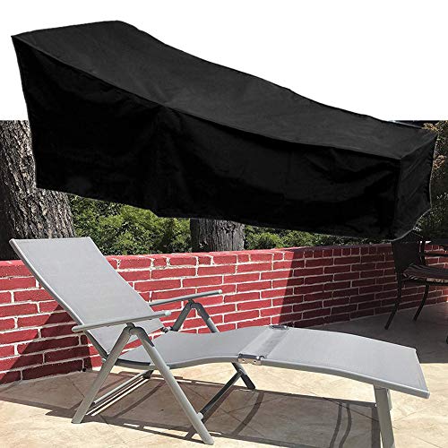 Garden Furniture Sets Garden Outdoors Ymwave Sun Lounger Cover Lounge Chair Cover Sunbed Cover Waterproof Outdoor Garden Patio Furniture Cover With A Carry Bag Black 82 30 16 31