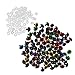F Fityle 100 Pièces 8-20mm Yeux de Sécurité en Plastique Colorés avec des Rondelles pour L'artisanat de Marionnettes d'animaux Poupée Ours en Peluche - 10mm