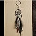 Little Chair Feather Leaf Beads Dream Catcher Keychains Keyrings Bag Hanging Acc.