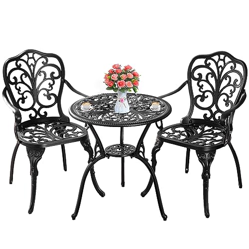 Withniture 3 Piece Patio Bistro Set