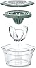 Multi-Purpose Lemon Orange Citrus Juicer, Carrot Grater, Egg White Separator, Multi-Function Juicer and Grater (1)