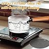 Uiifan 2 Sets Glass Pot for Cooking on Stove Kitchen Glass Cookware Clear Cooking Pot with Lid Handle and Pan Set 60oz Simmer Saucepan Resistant Safe for Pasta Noodle Soup Milk Baby Food (Classic) #5