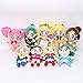 yskcsry 9 Piezas Sailor Moon Muñeca De Peluche Reina Serenidad Sailor Chinbi Venus Júpiter Mercurio Urano Plutón Marte De Peluche De Juguete 20-22Cm