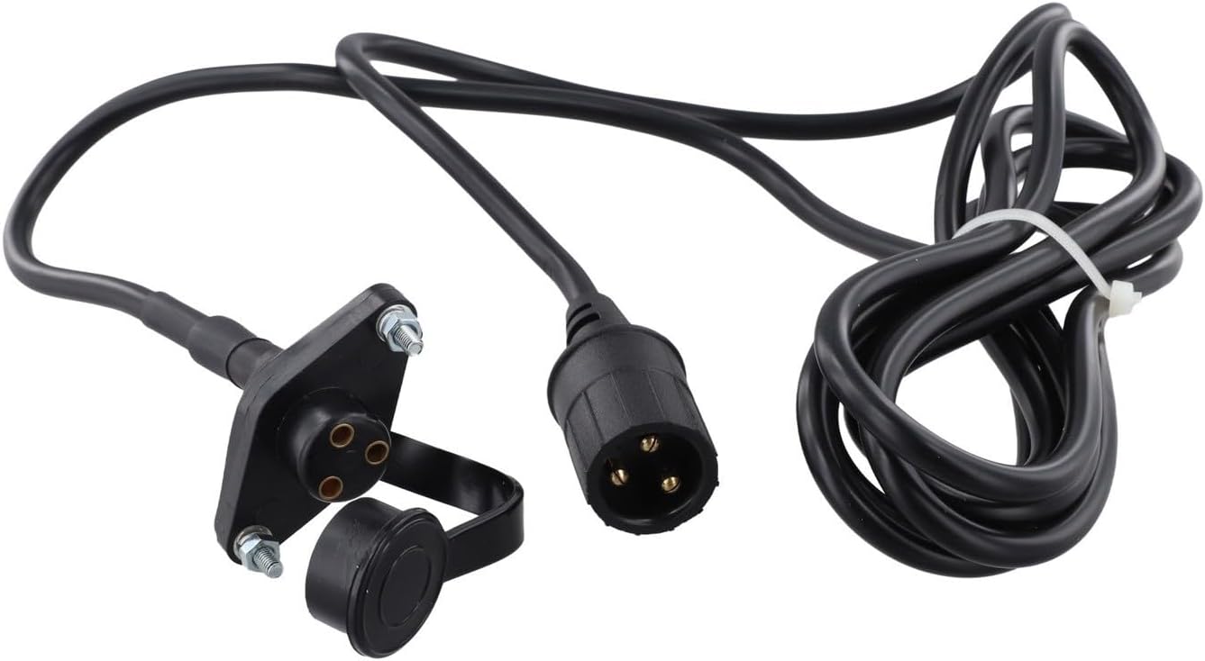 Electric Winch Remote Control Handle, 3-Prong Winch Controller with 3.6m Cable for 5000 Lbs Load, Black(B)