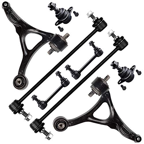 SCITOO 8pcs Suspension Kit 2 Front Lower Control Arm 2 Front 2 Rear Stabilizer/Sway Bar 2 Lower Ball Joint Fit For 2003-2011 For Volvo XC90 K640446 K640447 SCITOO 8pcs Suspension Kit 2 Front Lower Control Arm 2 Front 2 Rear Stabilizer/Sway Bar 2 Lower Ball Joint Fit For 2003-2011 For Volvo XC90 K640446 K640447