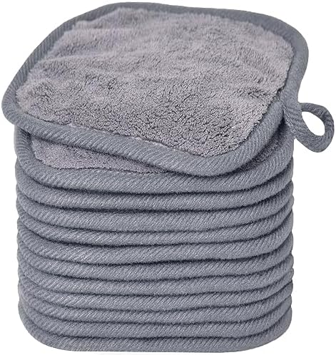 Makeup Remover Cloths Face Pads Reusable Microfiber Facial Cleansing Cloths