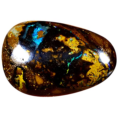 Opale rocheuse Koroit naturelle 8.07 ct, gemme multicolore pour sublimer vos bijoux bohèmes chic