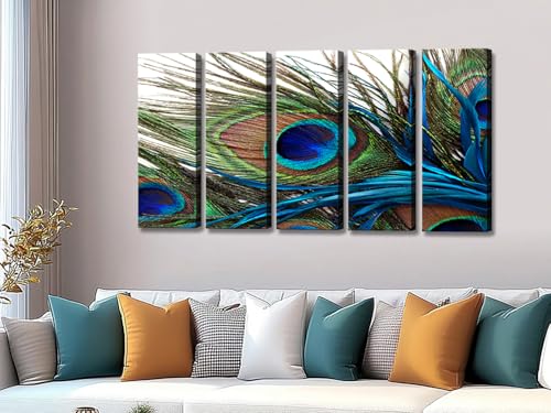 Peacock Painting Canvas Print