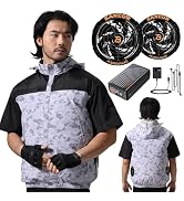 Amazon | [Daonaca] ファン付き作業服 【53V業界突破 46500mAh ベスト
