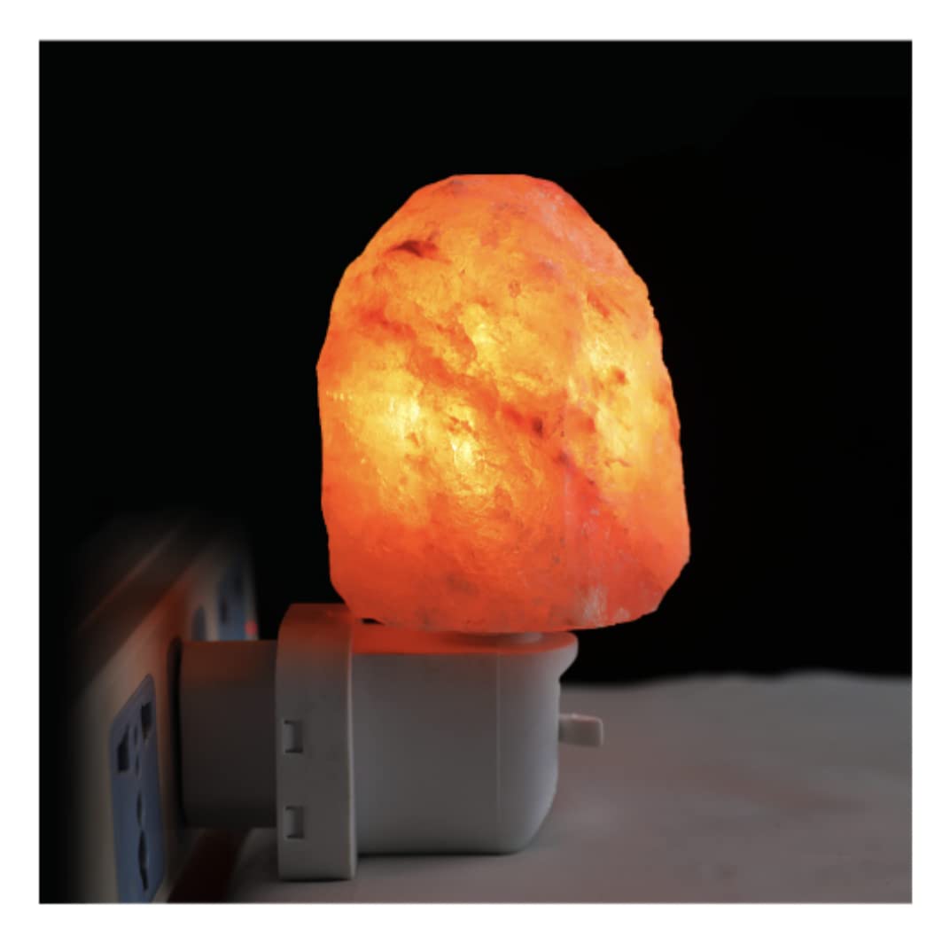 Pink Hill Night Lamp Natural Himalayan Salt