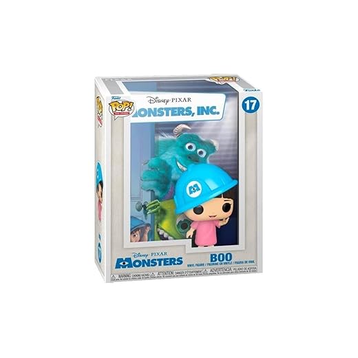 Funko Pop! Vhs Cover: Disney - Monsters, Inc., Boo With Hard Hat, Amazon Exclusive