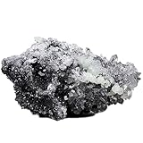 DECORN Gran Grupo de geodas de ágata de UVA Piedra Preciosa en Bruto y espécimen Mineral para decoración del hogar, meditación, Reiki, curación, Terapia de Chakras con Cristales,270~320g