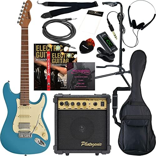 セルダー SELDER ストラト ストラトキャスター メイプル 杢目 青