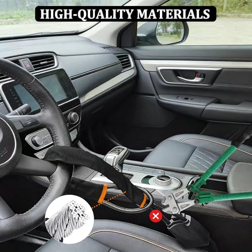 image for OOYAYA Car Steering Wheel Lock, Reliable Club Steering Wheel Lock Anti
