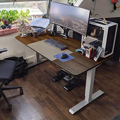 Furmax-Height-Adjustable-Standing-Desk-Electric-Desk-with-14070-cm-Wood-Desktop-Office-Table-Ergonomic-Desk-with-Automatic-Memory-Walnut