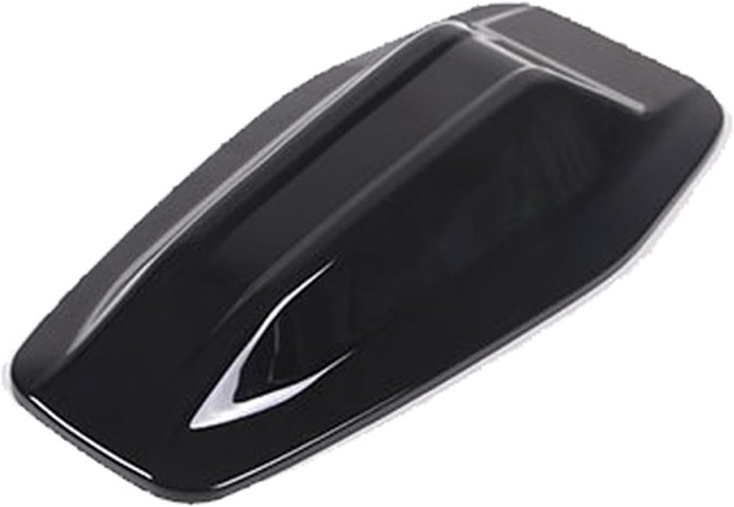 Compatible with BMW 4 Series G26 2022 Four-Door ABS Carbon Fiber Car Roof Shark Fin Cover Auto Parts(Piano Black)