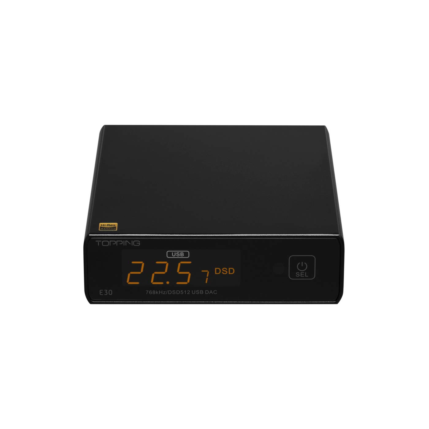Topping E30 Mini Stereo DAC HiFi AK4493 Coaxial Optical Fiber USB Input Converter 32Bit/768kHz DSD51