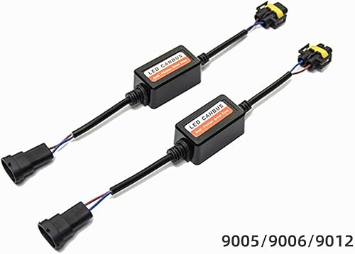 Miniatura 3 de KOOMTOOM Decodificador de faros delanteros LED 900590069012, resistente Canbus, Cancelador de arnés antiparpadeo, advertencia de salpicadero,