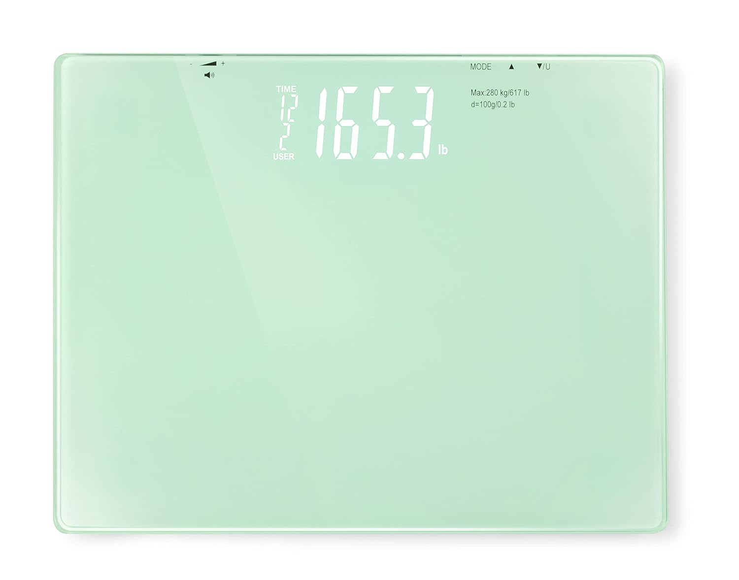 JB8524 Deluxe Talking Scale. Digital Body Weight Talking Bathroom Scale, High Precision Measurements, Over 600 Pound Capacity Weight Scale. Extra-Large Display, Auto-Calibrated, Precision Balanced