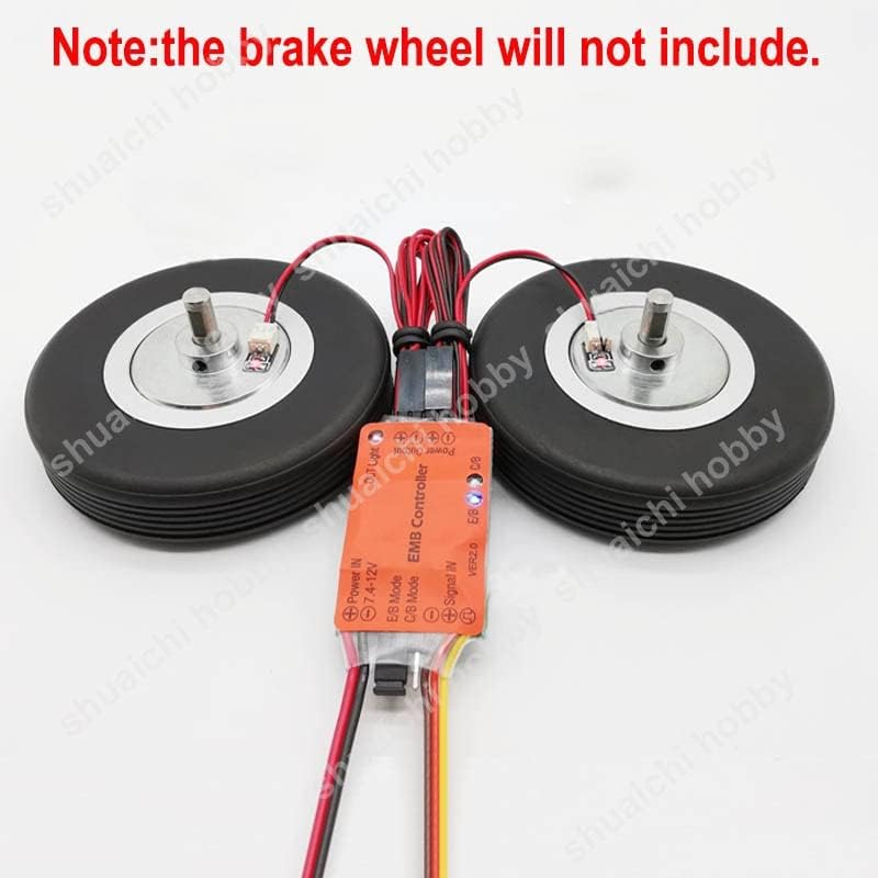 1PCS DC 7.4-12V 2-3S Lipo EMB Brake Controller with ABS Point Brake Mode Skid Module Board for Fixed Wing Turbojet Airplane