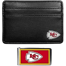Siskiyou Sports NFL Kansas City Chiefs Weekend Wallet & Color Money Clip, Black, One Size