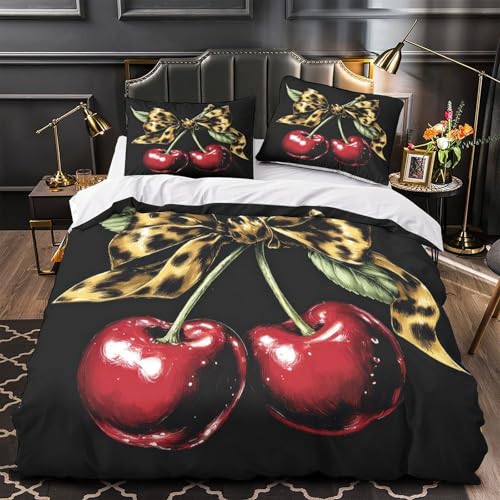 Parure de lit Noël 3D en microfibre super douce 260x220cm - 2