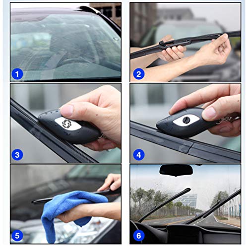 CLISPEED Limpador De Pára-brisa De Substituição Automotiva Conserto De Tira Limpador De Parabrisa Re