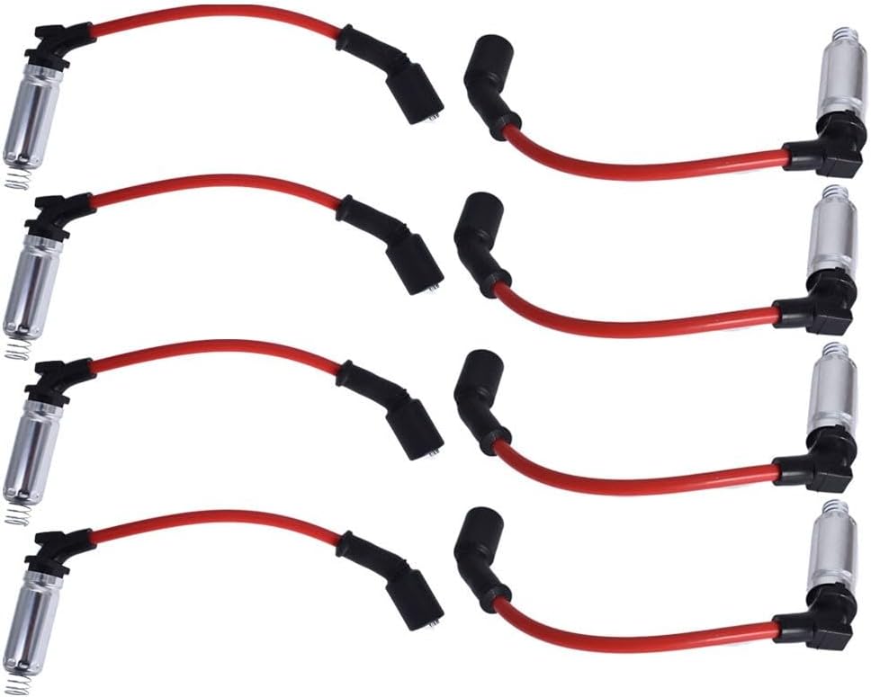 Genuine Spark Plug Ignition Wire For Chevy Gmc V8 2000-2009 M8-48322 48322 7831 OEM Genuine Replacement