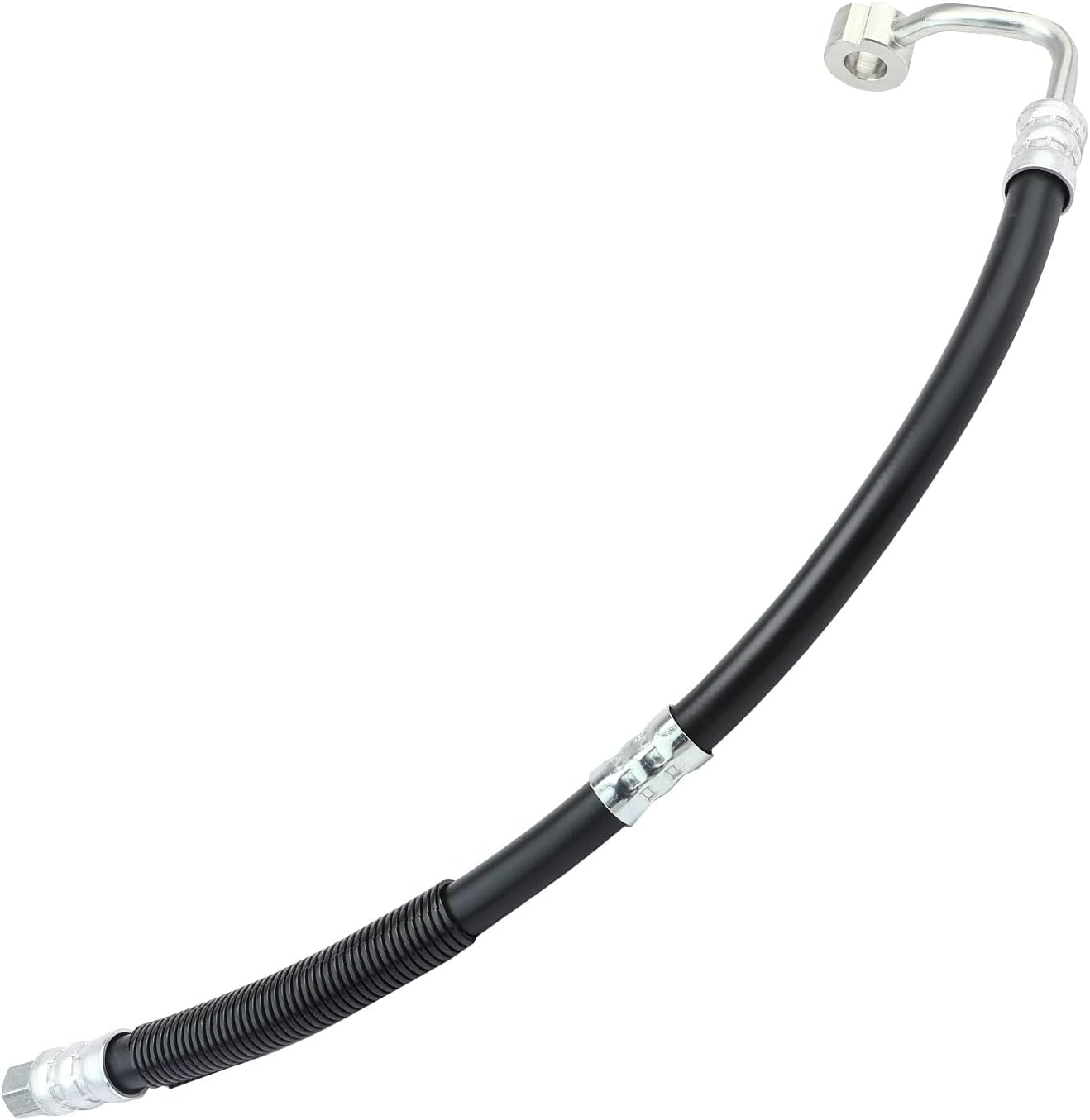 A-Premium Power Steering Pressure Hose Line Assembly Compatible with Hyundai Santa Fe 2001 2002 2003 2004 2005 2006, 2.7L, with Washer, From Pump