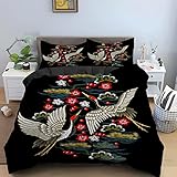 TAILLET:1 Parure De Lit 140x200 + 2 taies d’oreiller 65x65 cm - Gamme complète de styles, styles polyvalents, adaptés aux adultes ou aux enfants