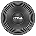 PRV AUDIO 6.5 Inch Midrange Speaker 6MR500-NDY-4 500 Watts 4 Ohm Neodymium Magnet, High Output Loudspeaker for Car Audio & Motorcycle (Single)