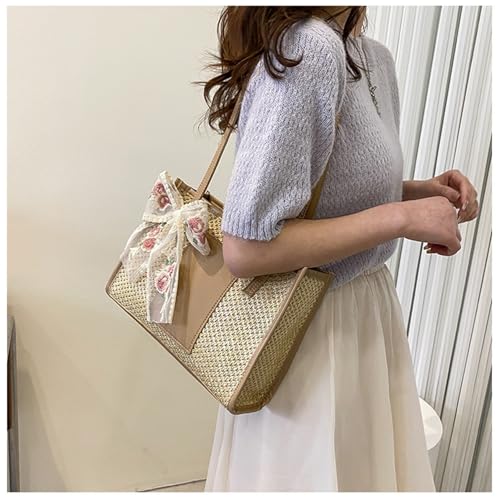 Large Beach Bags for Women Travel Straw Purses Cute Beach Tote Straw Tote Vacation Handbags Shoulder Bag Hobo Bags2