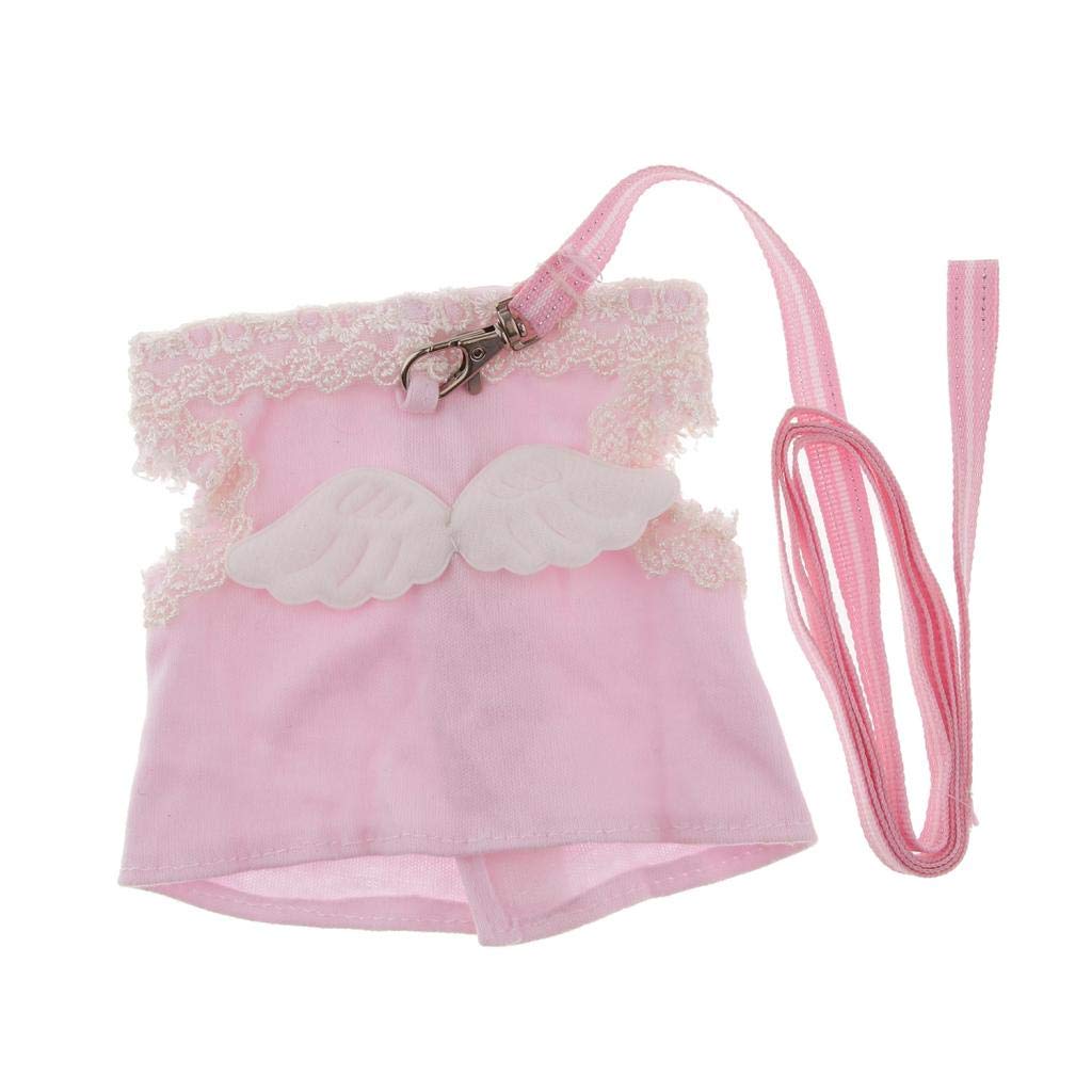 Enakshi Small Pet Harness Vest Outdoor Walking Leash for Hamster Mouse Rat Pink |Pet Supplies | Small Animal Supplies | Collars Leads & Harnesses (B0BPS8Z3ZD) Amazon Price History, Amazon Price Tracker